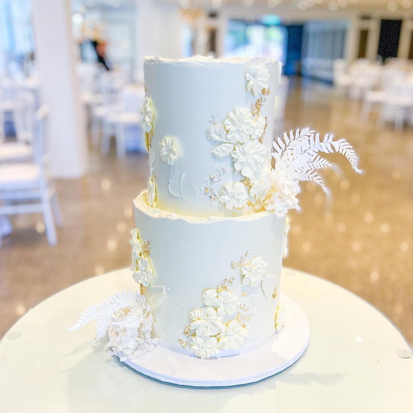Edible buttercream floral wedding cake for weddings in Sydney