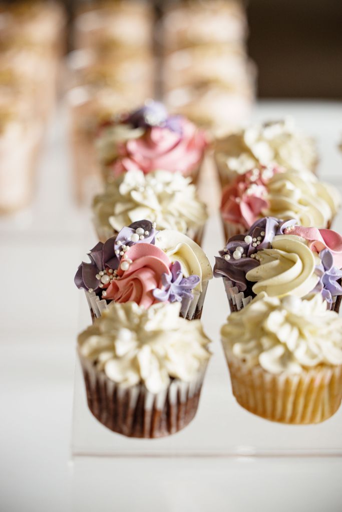 Beautiful pink cupcakes